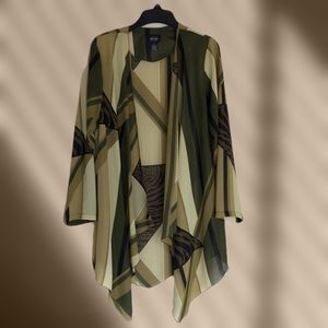 Freestyle Bold Abstract Design Blouse XL